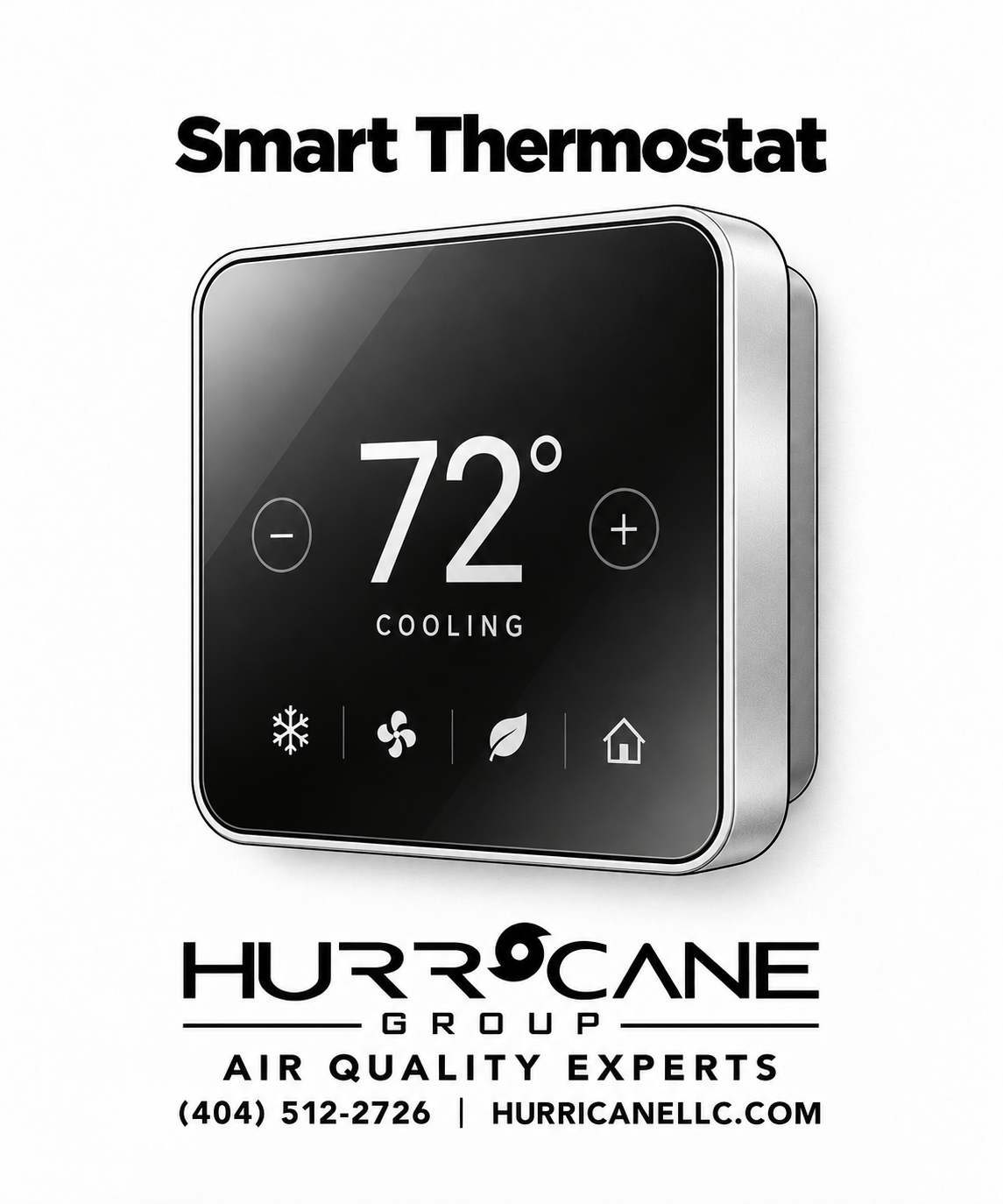 Square smart home thermostat